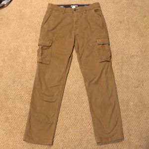 Sonoma tan cargo pants. Size 32X30. Flex-wear.